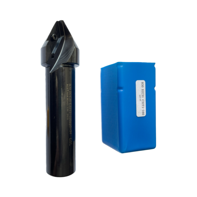 CNC Lathe Chamfering Tools Tungsten Carbide Boring Bar XCET310404 Compatible 30 45 60 Degrees Altin Coating OEM Customizable