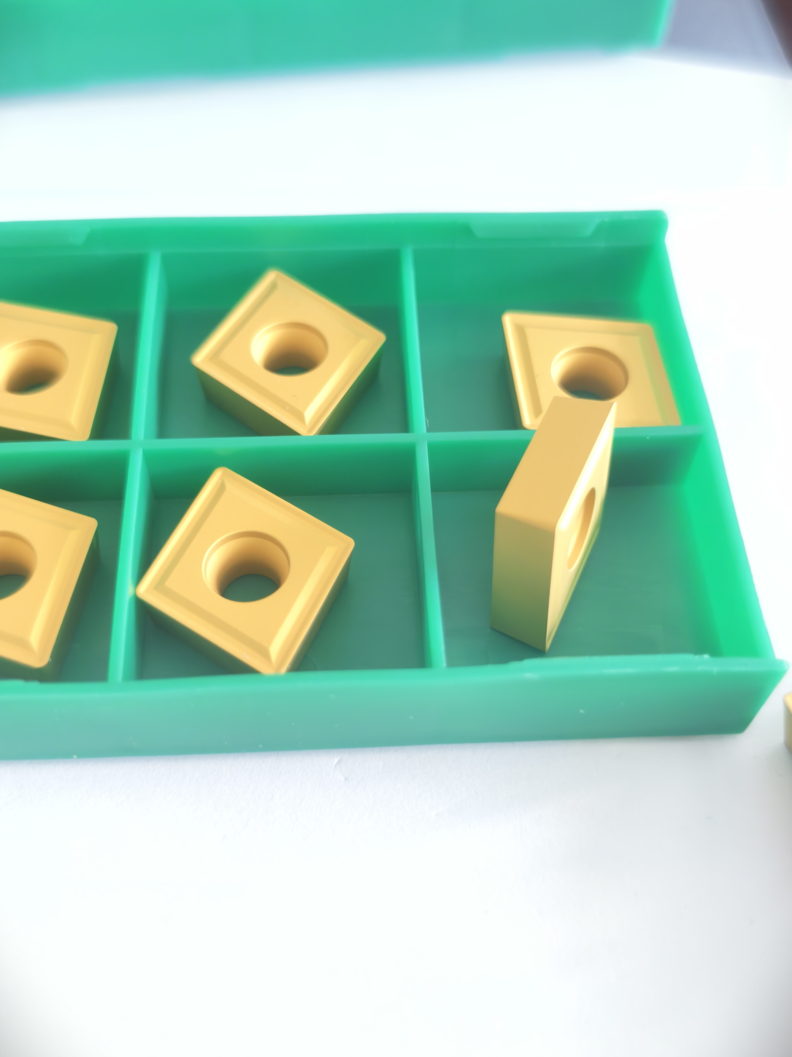 CCMT160508-UR TIN Tungsten Carbide External Turning Tool Square Shape Inserts with CVD Coating OEM Customizable