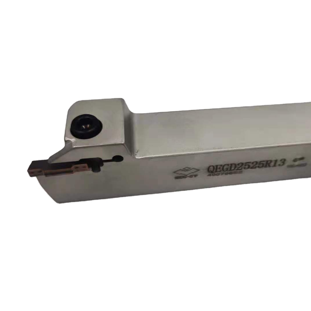 CUTTING TOOLS Round Cutting and Grooving Tool Holder QEGD2525R13