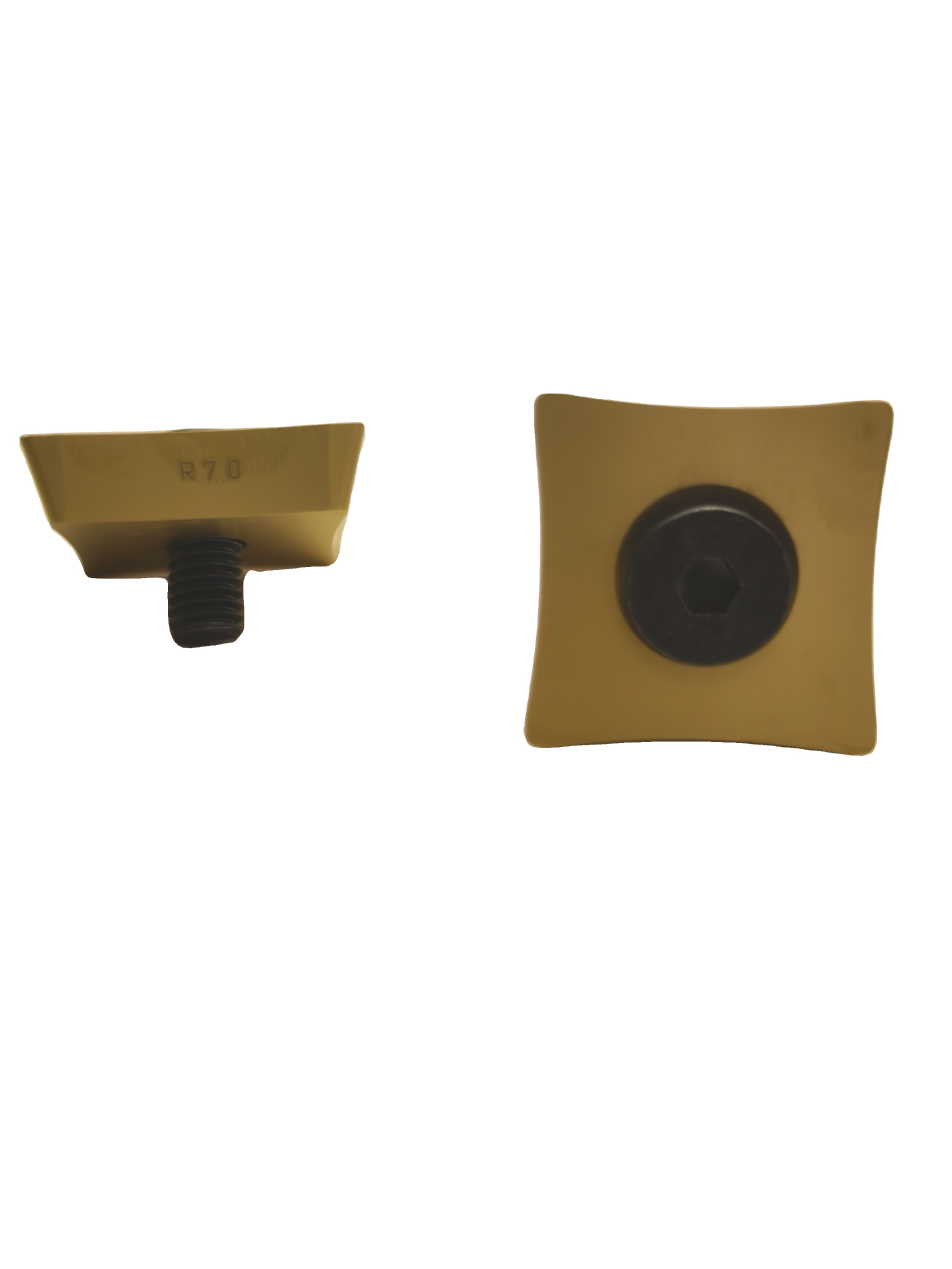 SOUB2506-R80  SOUB2506-R100 Carbide Scarfing Insert Tube Pipe Production Inserts CVD Coated OEM Custom 10pcs MOQ