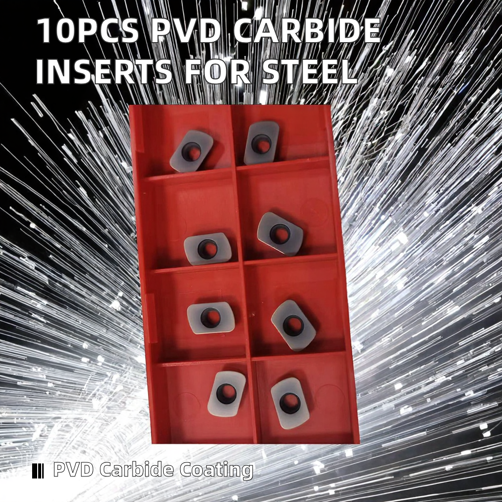 EPNW0603High-feed Milling Insert Series High-efficiency Roughing of Mold Steel and Stainless Steel.