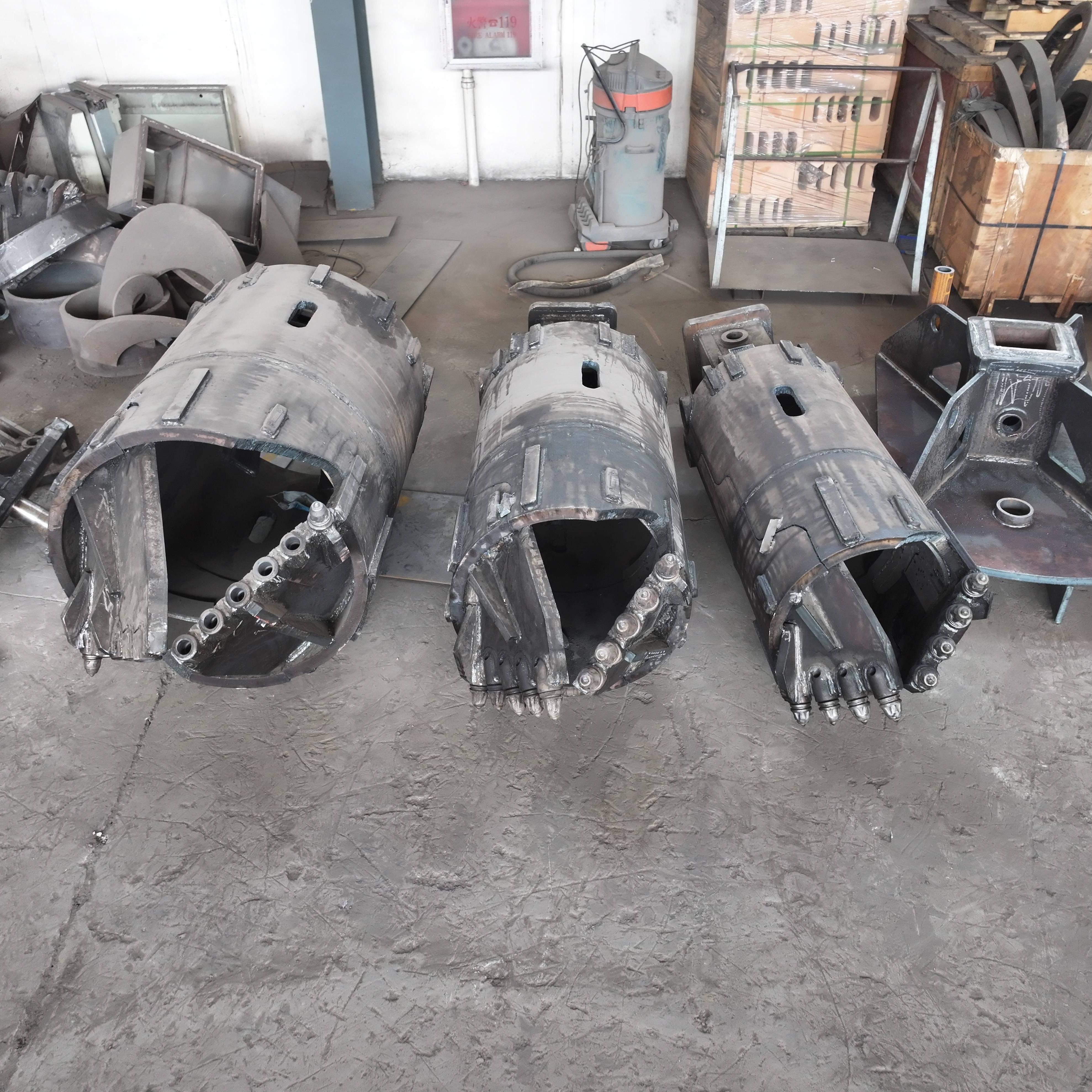 Foundation Drilling Rig Rock Soil Tools B47K22 Auger Drill Bits Bucket Drilling Bucket with Bauer Teeth