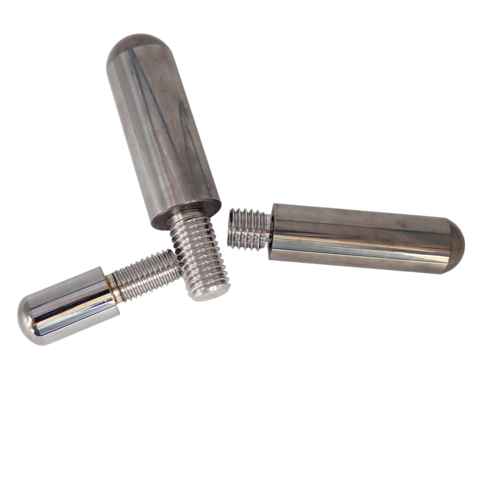 Cemented Carbide Peg in Bead Mill OEM Customizable Tungsten Carbide Threaded Grinding Pin for Sand Mill Steel Welding Factory