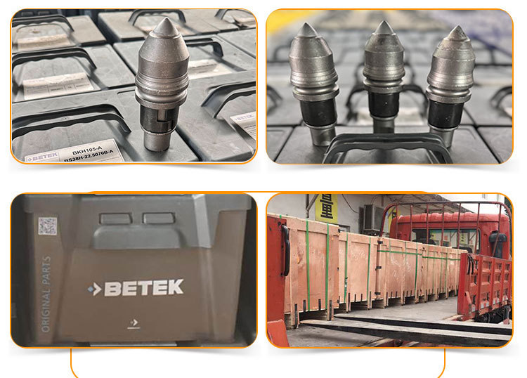 Tungsten Carbide Tip 22mm BKH105 Bullet Conical Bit for Rotary Drill Rig Foundation Drilling Auger High Performance