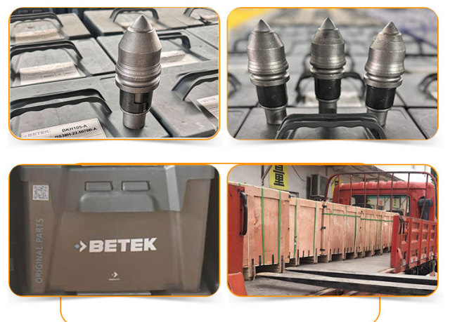 Tungsten Carbide Tip 22mm BKH105 Bullet Conical Bit for Rotary Drill Rig Foundation Drilling Auger High Performance