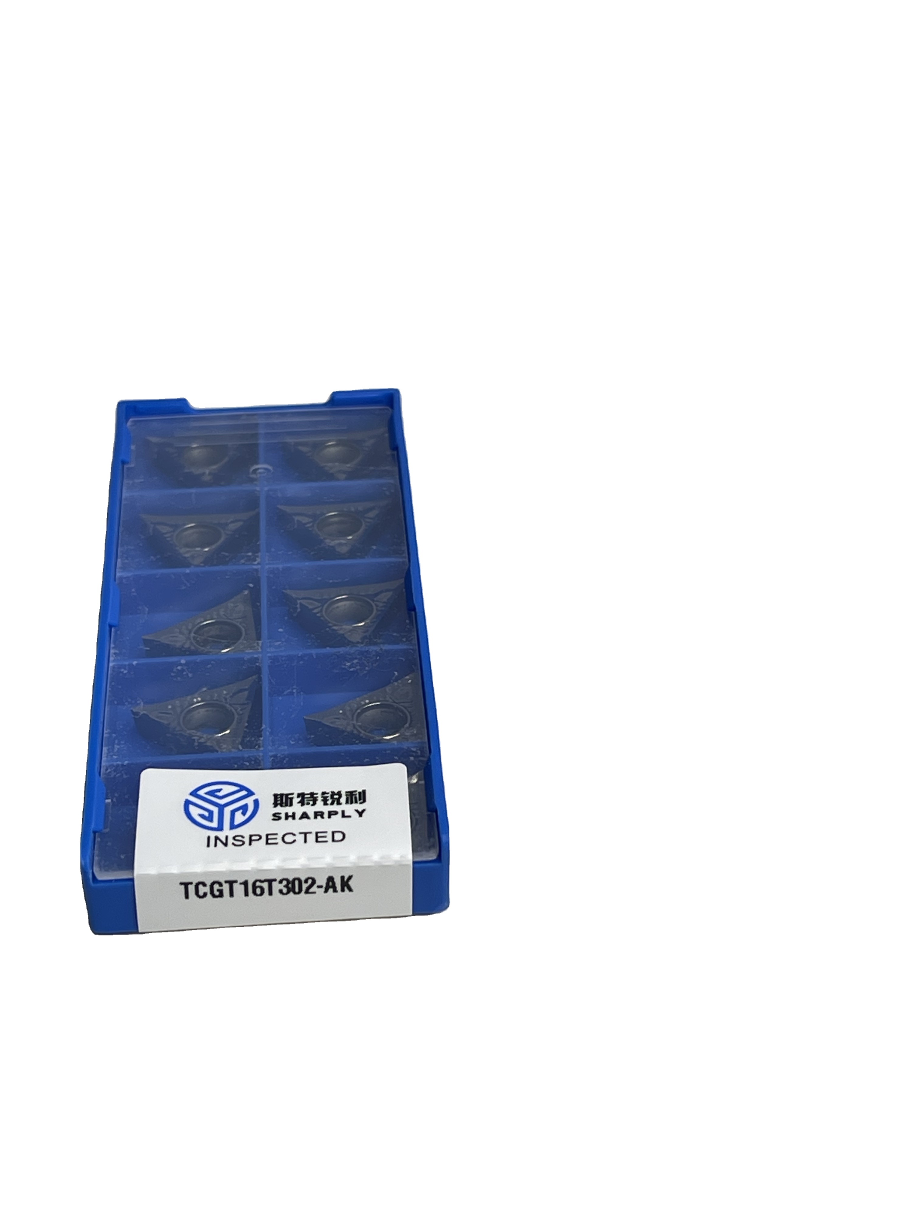 Triangular Indexable Turning Inserts for High-gloss Machining of Aluminum and Non-ferrous Metals  TCGT16T302 / TCGT16T304