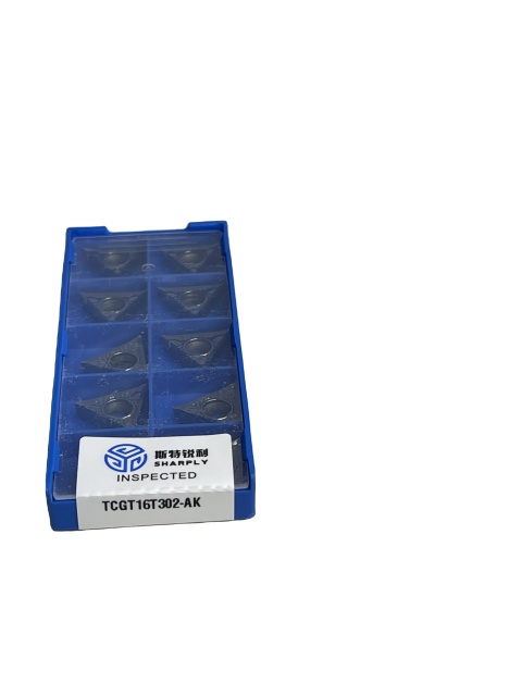 Triangular Indexable Turning Inserts for High-gloss Machining of Aluminum and Non-ferrous Metals  TCGT16T302 / TCGT16T304