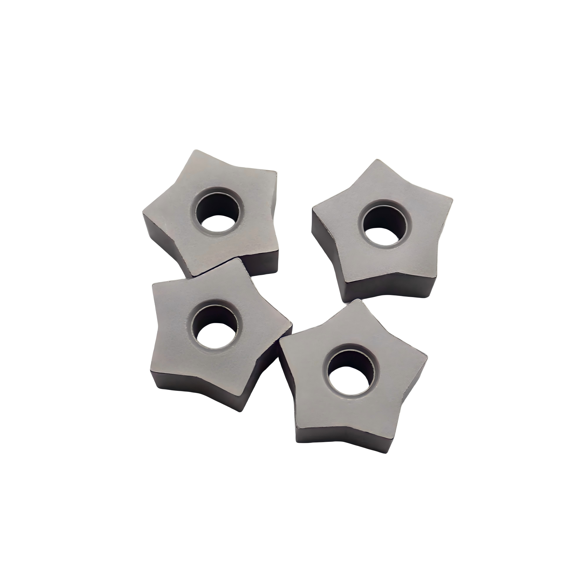 Tungsten Carbide Chain Saw Inserts Star Shape Carbide Tips for Marble Granite CNC Chain Saw Cutting K10 K20 YG6 YG8
