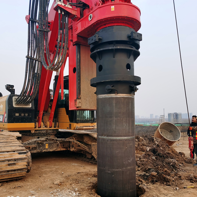 2024 Soilmec Bauer Standard High Quality Pilling Rig Drill Pipe Drillmaster Civil Engineering Tools of Single Wall Casings Pipe