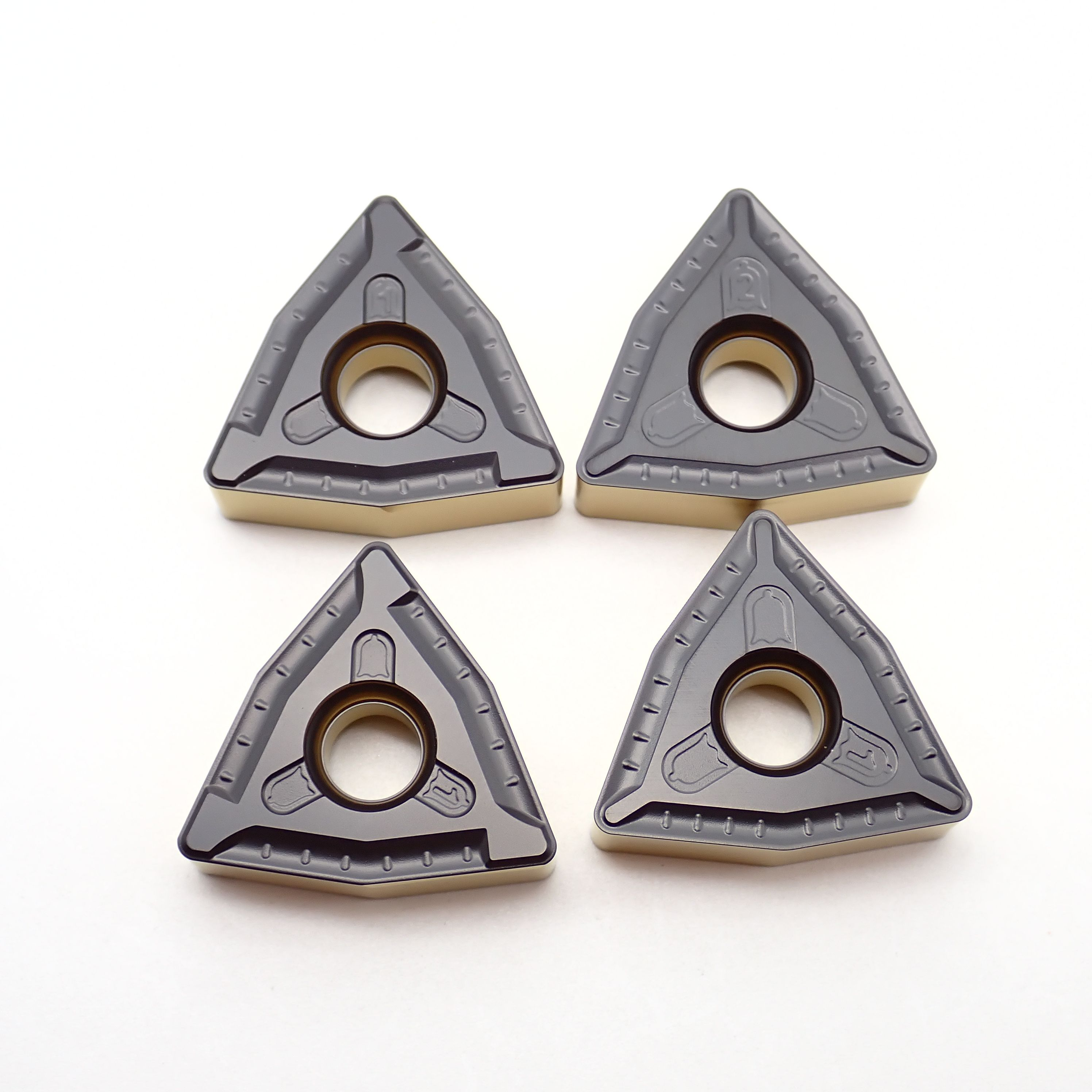 Tungsten Carbide Bar Insert OEM Supported Customized PVD Triangle Hard Alloy for Cutting Steel Rod Cemented Carbide Peeling