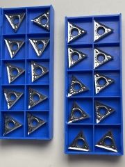 Triangular Indexable Turning Inserts for High-gloss Machining of Aluminum and Non-ferrous Metals  TCGT16T302 / TCGT16T304