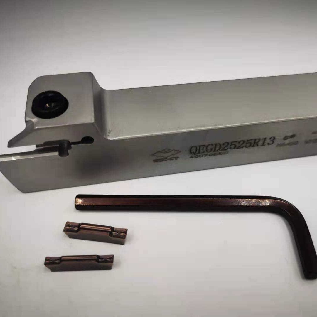 CUTTING TOOLS Round Cutting and Grooving Tool Holder QEGD2525R13