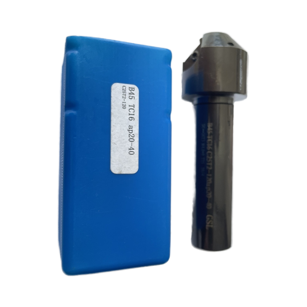 ZZST Customizable OEM CNC Turning Tool Holder Tungsten Steel Chamfering Shank for B45° TC16 C25 T2-120 Ap20-40 Lathe Turning