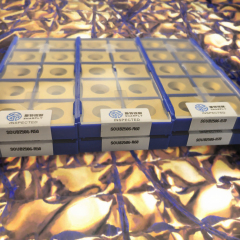 SOUB2506-R80  SOUB2506-R100 Carbide Scarfing Insert Tube Pipe Production Inserts CVD Coated OEM Custom 10pcs MOQ