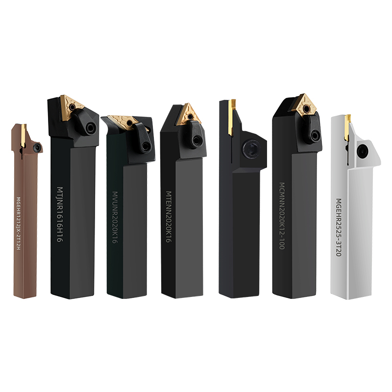 All Types of CNC Lathe Turning Tool Holders for External Internal Grooving Threading and Facing Applications