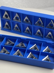 Triangular Indexable Turning Inserts for High-gloss Machining of Aluminum and Non-ferrous Metals  TCGT16T302 / TCGT16T304