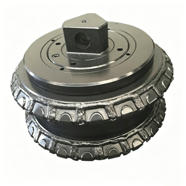 Strategic Double-Edge Inserted Disc Cutter for TBM Hard Rock Operations - Bespoke Engineering Support for Global TBM Brands