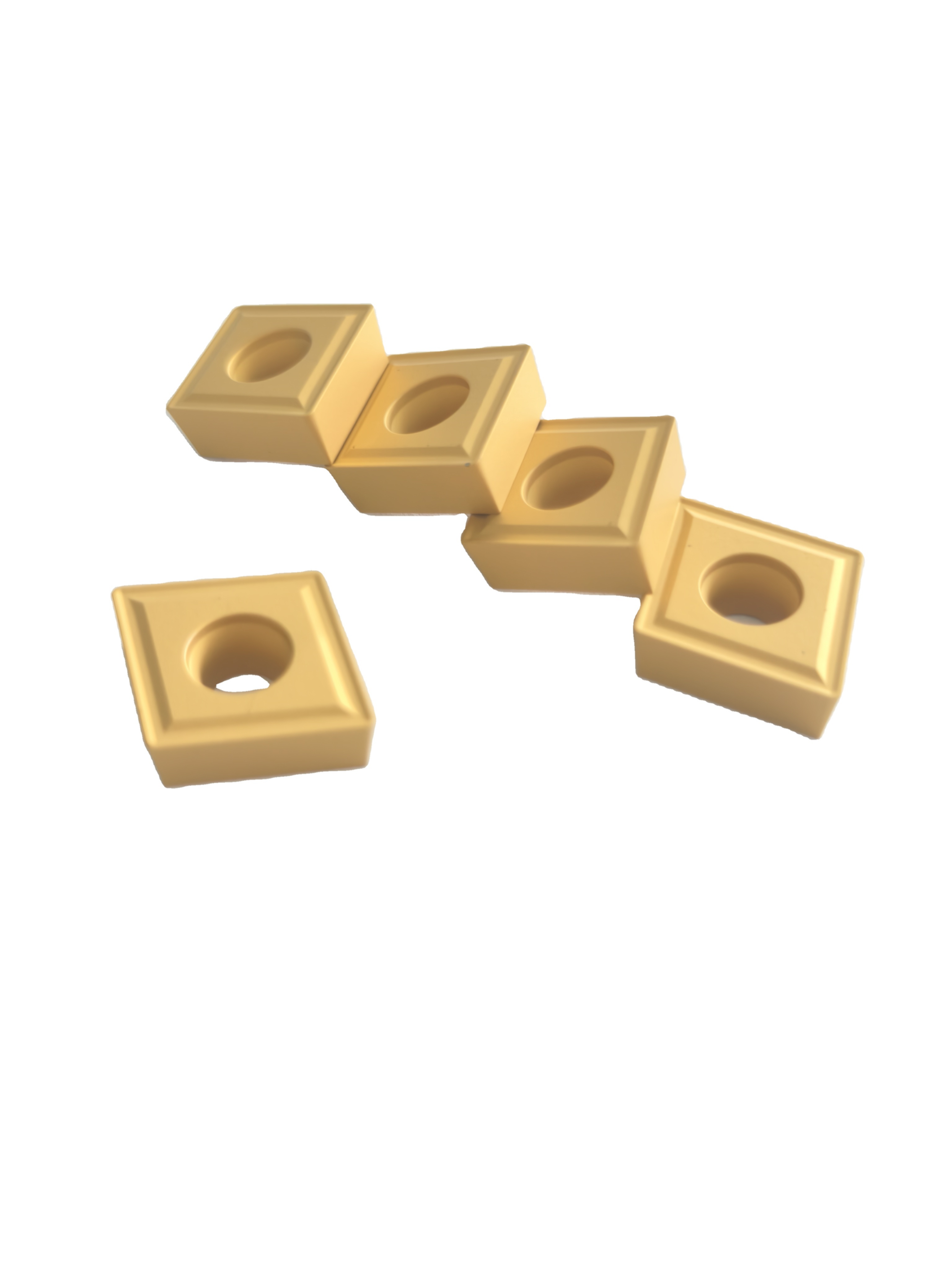 CCMT160508-UR TIN Tungsten Carbide External Turning Tool Square Shape Inserts with CVD Coating OEM Customizable