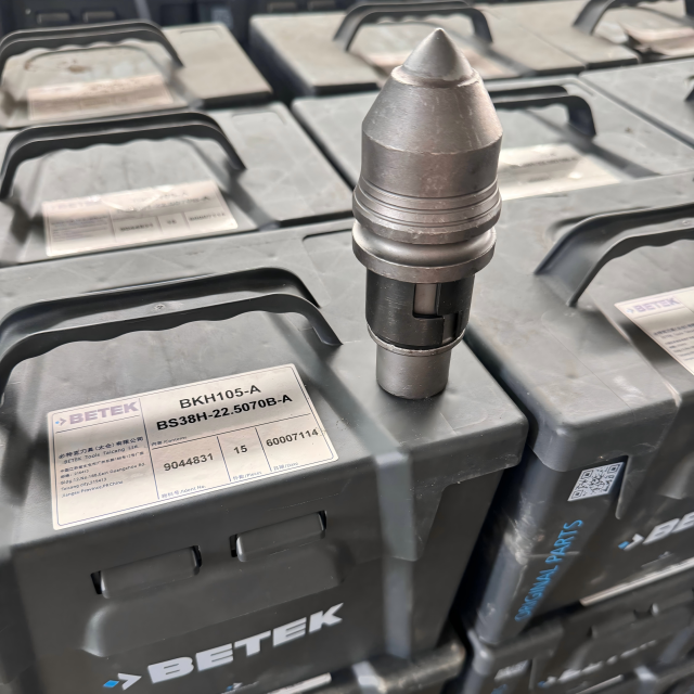 Tungsten Carbide Tip 22mm BKH105 Bullet Conical Bit for Rotary Drill Rig Foundation Drilling Auger High Performance