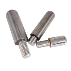 Cemented Carbide Peg in Bead Mill OEM Customizable Tungsten Carbide Threaded Grinding Pin for Sand Mill Steel Welding Factory