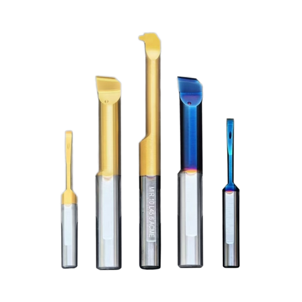 ZZST Mini Micro Lathe Boring Tools Tungsten Carbide MIR Boring Bar for CNC Small Hole Reaming and Machining