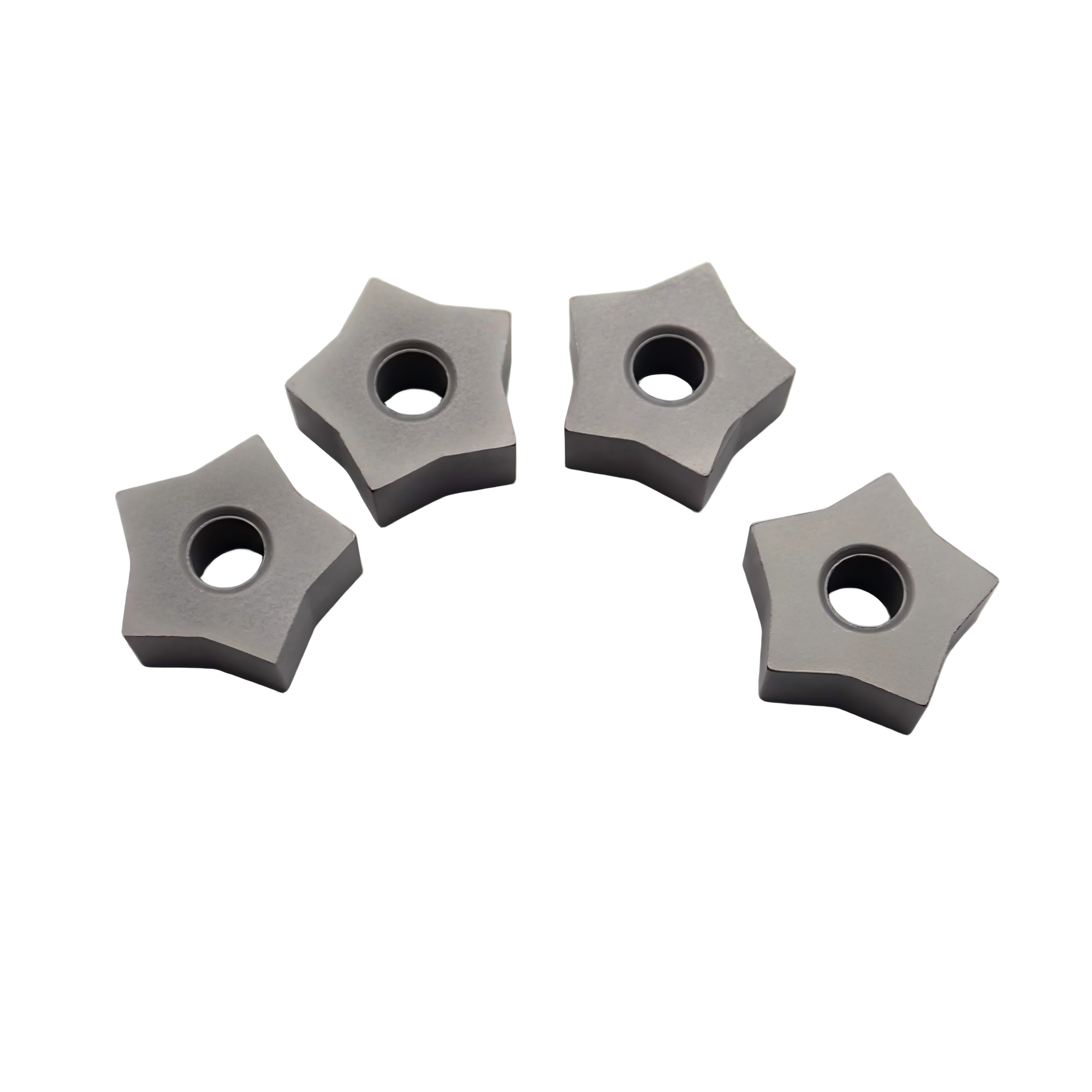 Tungsten Carbide Chain Saw Inserts Star Shape Carbide Tips for Marble Granite CNC Chain Saw Cutting K10 K20 YG6 YG8
