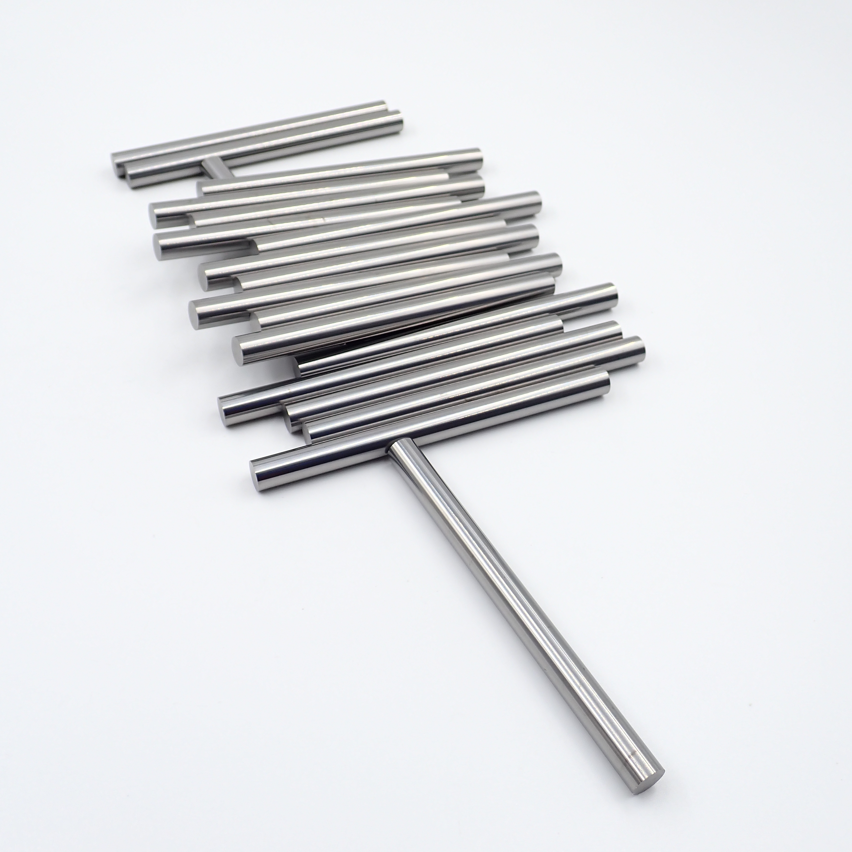 Polished Surface Solid Cemented Tungsten Carbide Rod 100mm Length YL10.2 Tungsten Alloy Bar China Manufacturer