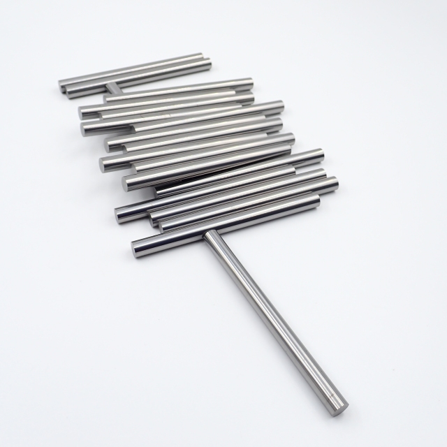 Polished Surface Solid Cemented Tungsten Carbide Rod 100mm Length YL10.2 Tungsten Alloy Bar China Manufacturer