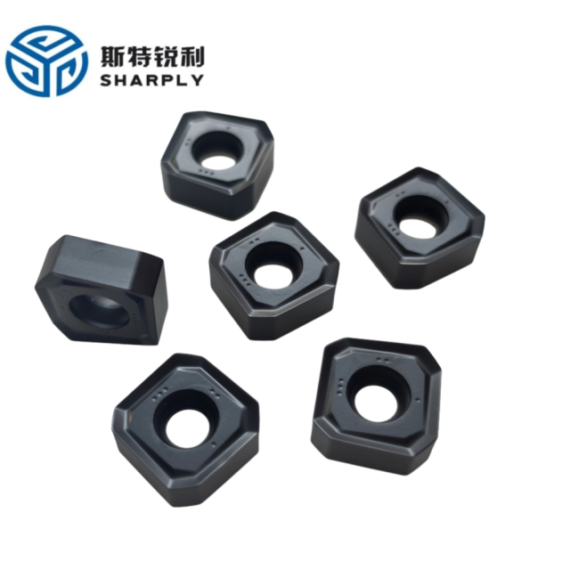SNEG1506ANR-GM CNC Cutting Tools CVD Coating Tungsten Carbide Milling Cutter for Milling Process for Stainless Steel and Steel