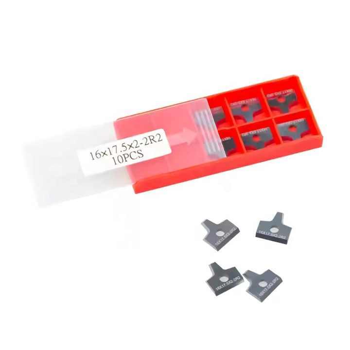 High Quality 91 HRA Trimming Cutter Knives Sintered Solid Carbide Edge Banding Scraper Radius Profile Knives for Breaking Edges