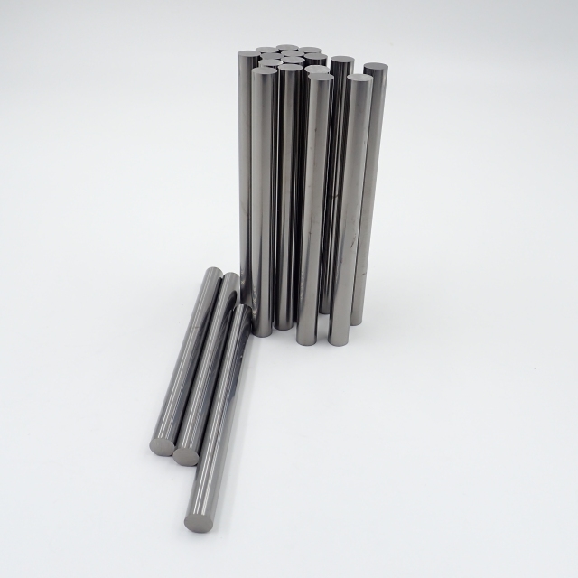 Polished Surface Solid Cemented Tungsten Carbide Rod 100mm Length YL10.2 Tungsten Alloy Bar China Manufacturer