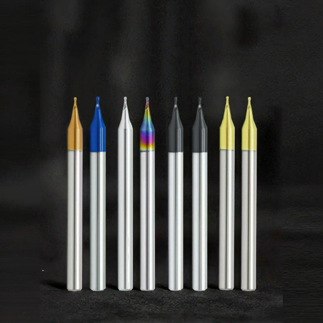 6mm Square End Milling Cutter for CNC Machine 45HRC Coated with 3-4 Flutes Overall Length 50MM Conventional Milling Cutting Tool