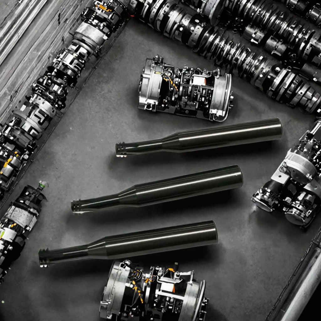 "Customized ODM/OEM Solid Carbide 3-Row Thread Milling Cutter for CNC Machines M1-M12 Tiain-Coated Climb Milling Cutter"