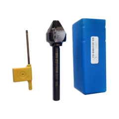 CNC Lathe Chamfering Tools Tungsten Carbide Boring Bar XCET310404 Compatible 30 45 60 Degrees Altin Coating OEM Customizable