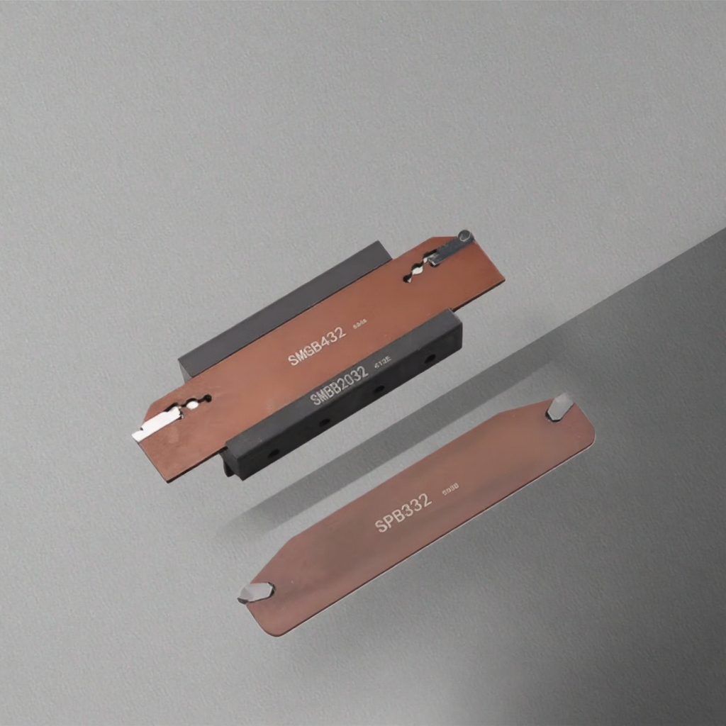 CNC Cut off Blade Insert Holder Hard Alloy for Machining Center External Turning Tool Single/Double Head