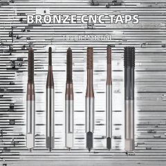 High Quality HSS-E NRT Form Taps Bronze Coated Roll Taps for Stainless Steel for CNC Machine Tools