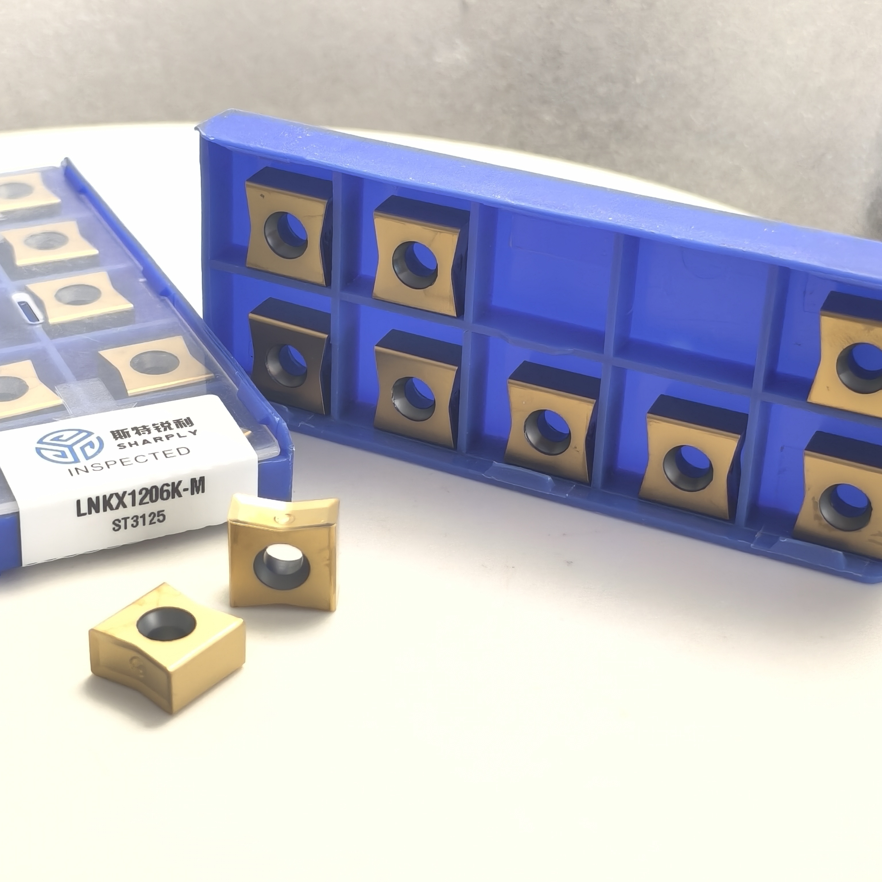 Heavy-duty Tangential Indexable Milling Insert LNMX1206 / LNE323 Heavy-duty Face Milling