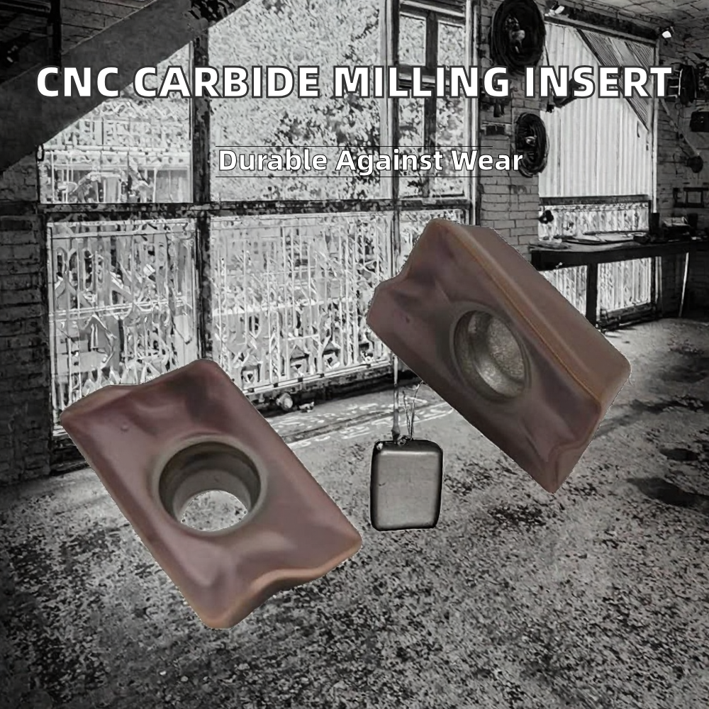 CNC Tungsten Carbide Insert APKT1705 Steel Stainless Square Milling Cutter Tools with CVD Coating OEM Customizable