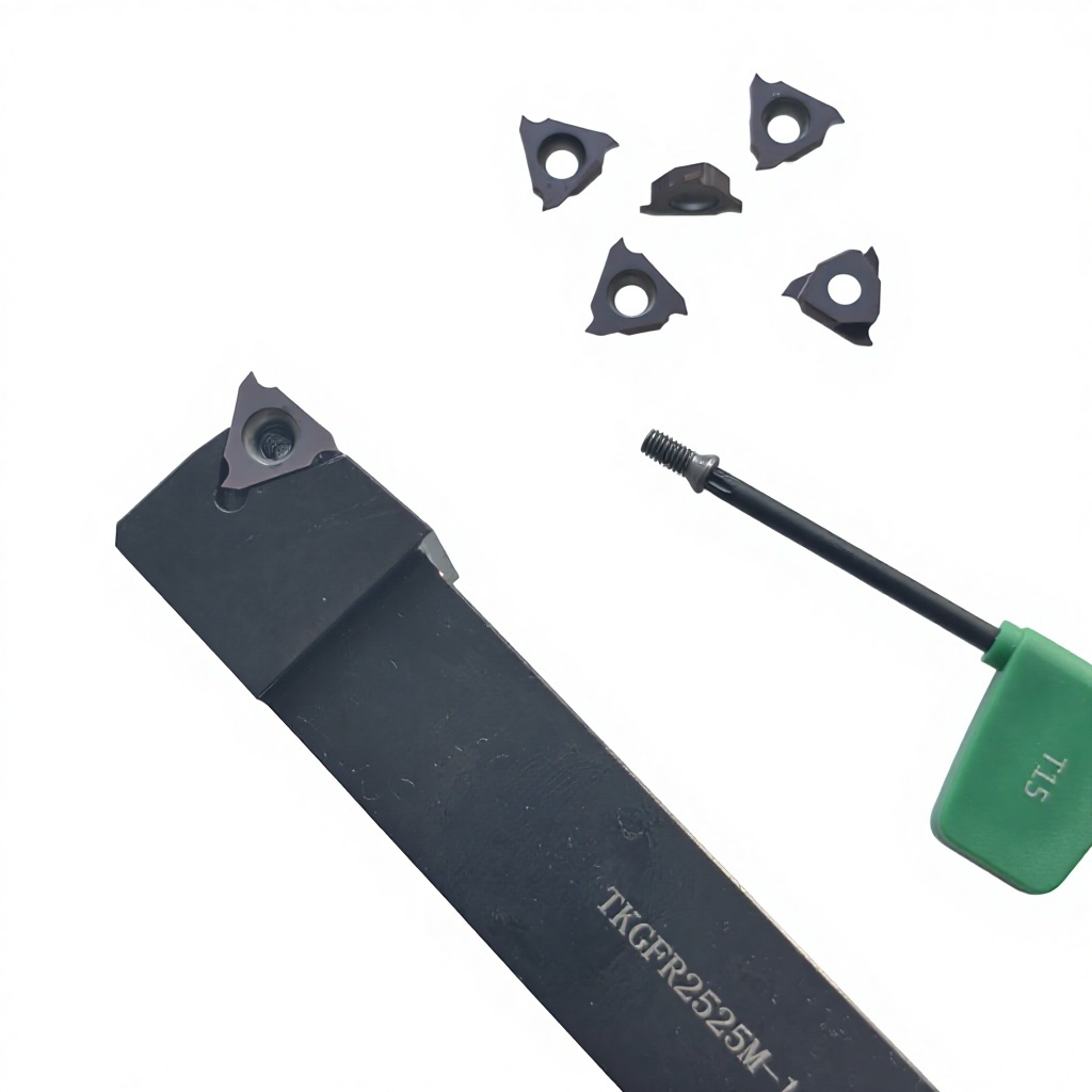 Grooving cutter bar CNC Machine External Turning Tool Holders TKGFR2525M16  Indexable Customized OEM Support