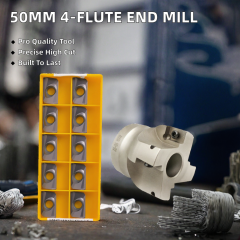 BAP400R-50-22 50 22 50mm Face End Mill Cutter 4 Flute Milling Tools 10PCS APMT1604 Inserts OEM High Quality Mill Holder