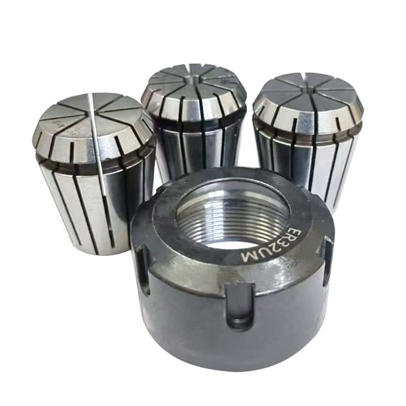 ZZST ER Collet Chuck Set with ER Collets and Clamping Nut for CNC Milling Machines
