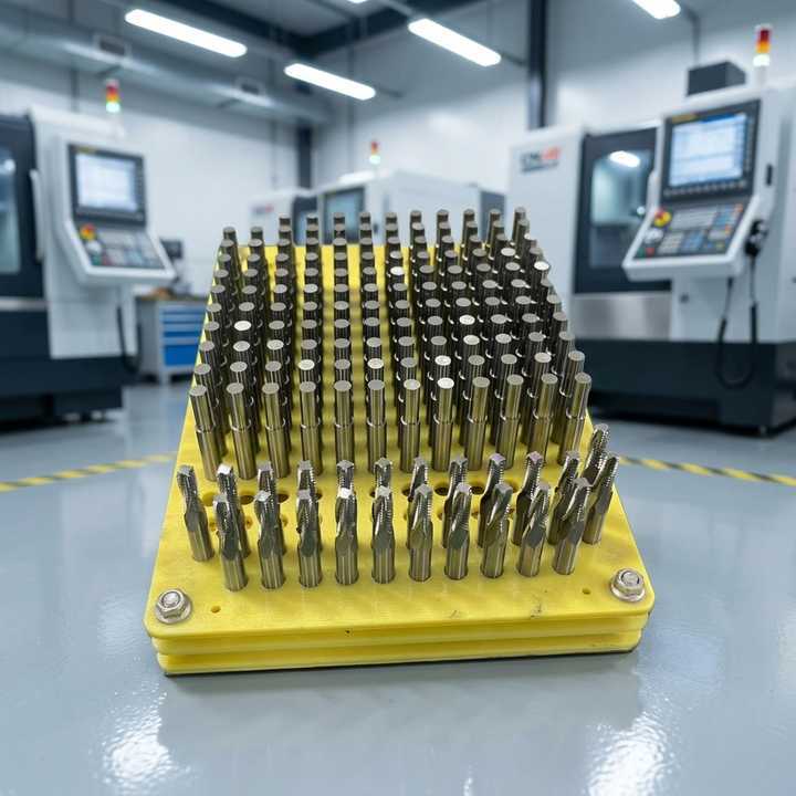 "Customized ODM/OEM Solid Carbide 3-Row Thread Milling Cutter for CNC Machines M1-M12 Tiain-Coated Climb Milling Cutter"