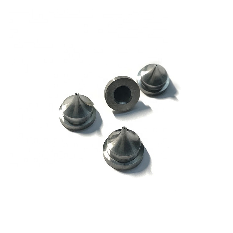 Long Life 100% Virgin Sintered Tungsten Carbide 3D Printer Nozzle 0.2 0.4mm Alloy 90.5hra Jet Filament Carbide Extruder Nozzles