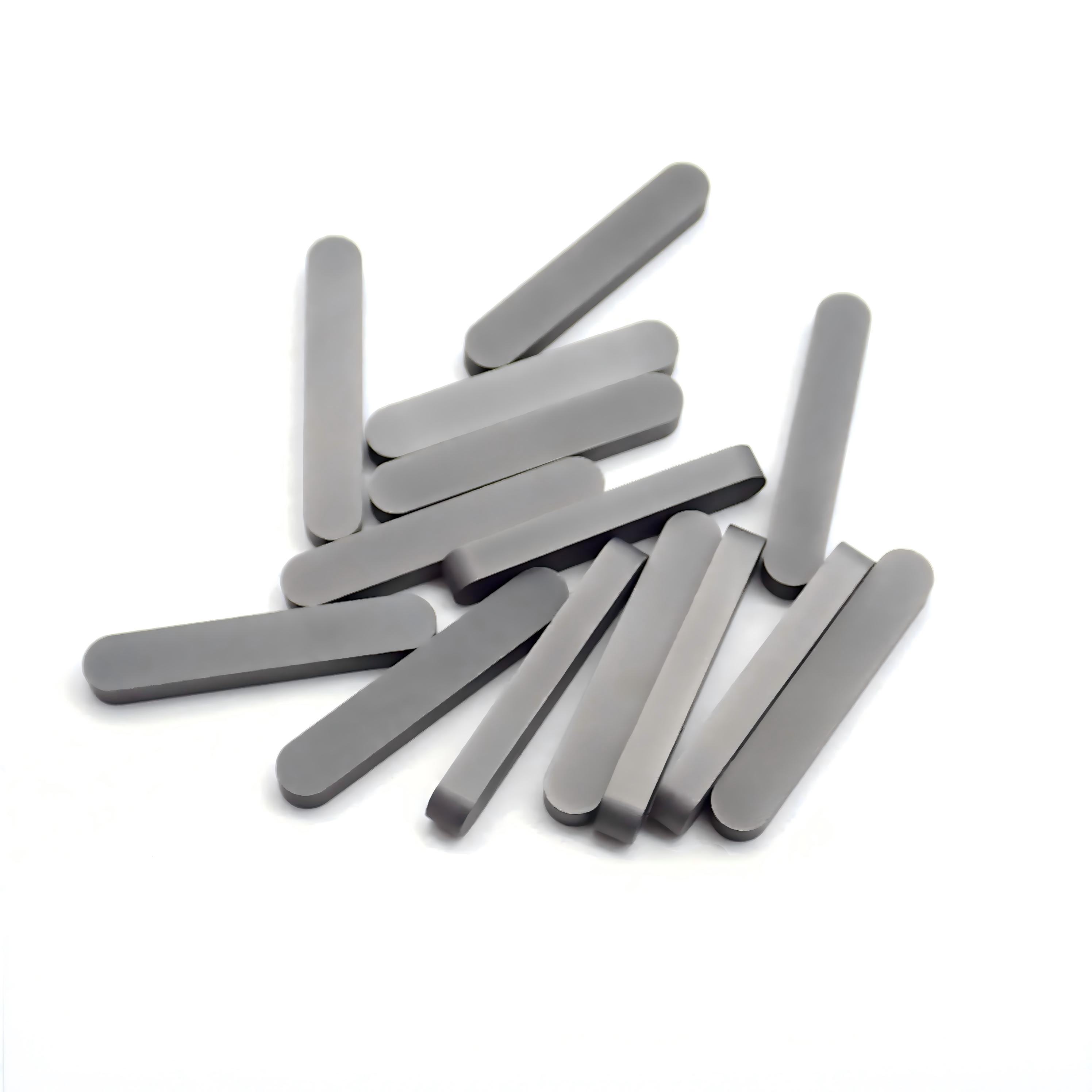 Cemented Carbide Strips Tungsten Carbide Welding Wear Parts for Agriculture/Mining/Forestry/Woodworking YG11C YG9C YG8C YG15