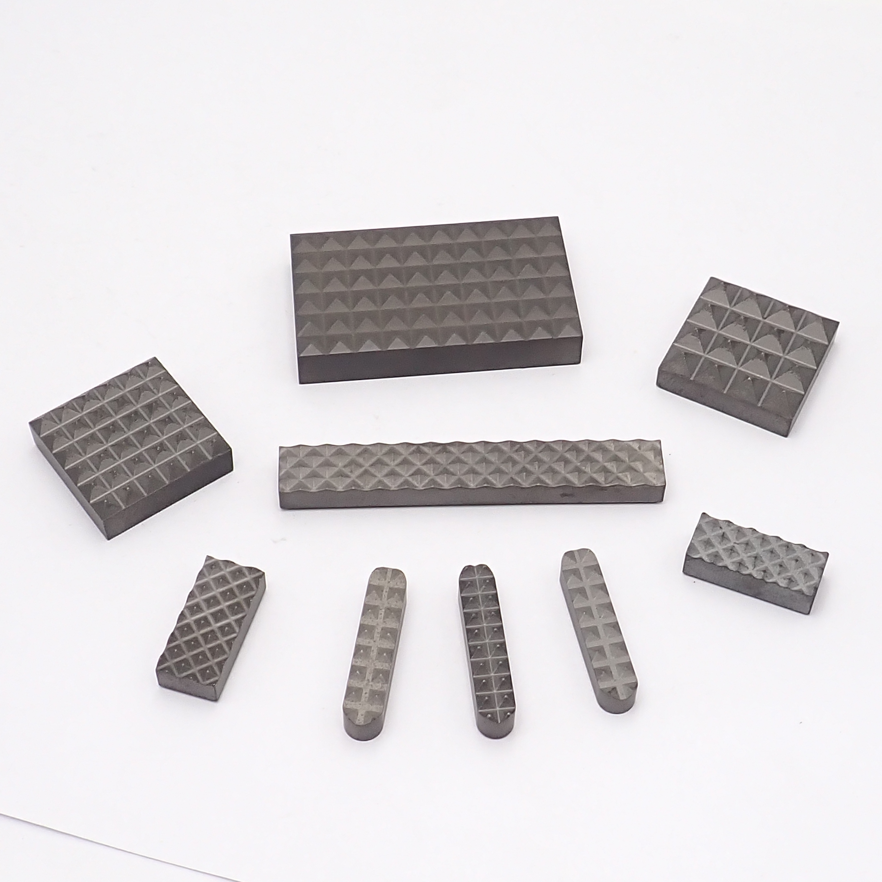 High Wear Resistance Tungsten Carbide Jaw Inserts in Mining and Diamond Drilling for Chuck Jaws YG8 Grade