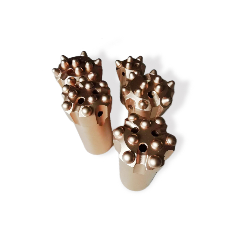 34mm Tungsten Carbide Tapered Button Bit for Rock Drilling - High-Performance Mining Drill Tool for Hard Rock & Quarrying