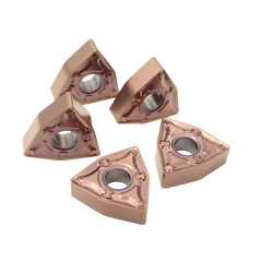80° PVD Coated Sintered CNC Cemented Tungsten Carbide Turning Inserts WNMG080412 for Stainless Steel Machining