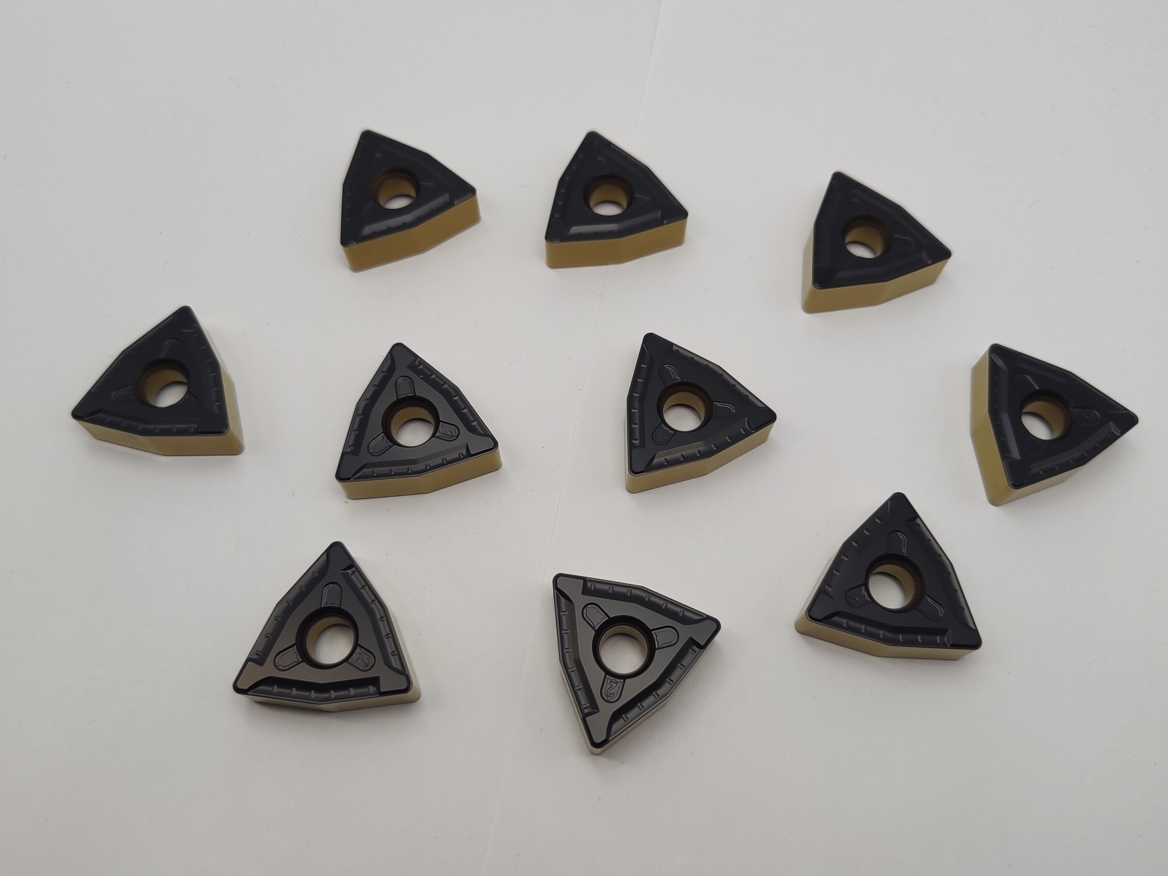 Cemented Tungsten Carbide Bar Peeling Insert TNMX1509 for Centerless Lathe Steel Rod Processing