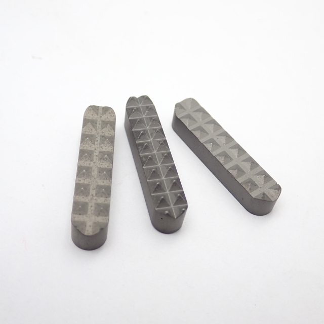 High Wear Resistance Tungsten Carbide Jaw Inserts in Mining and Diamond Drilling for Chuck Jaws YG8 Grade