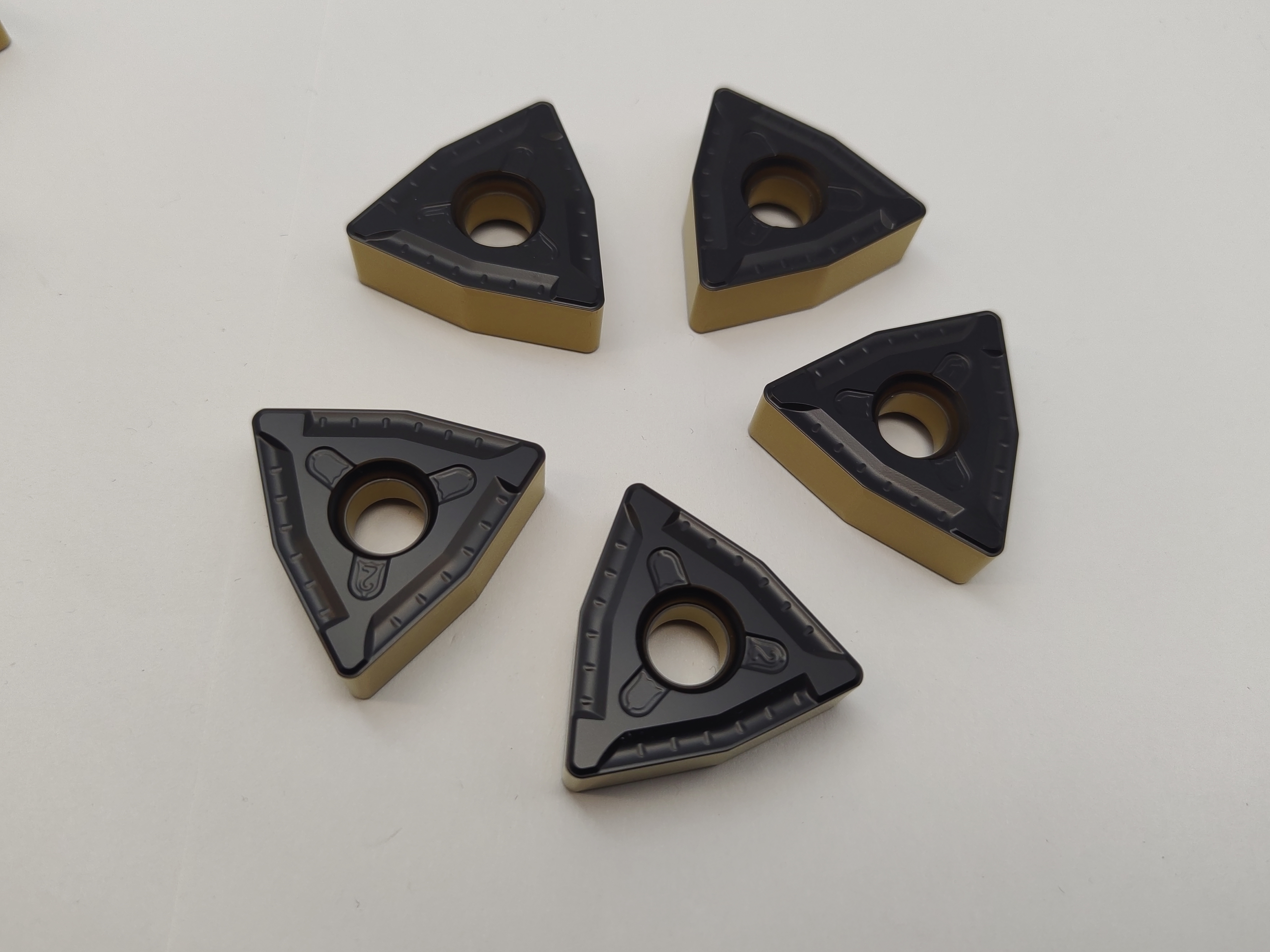 Cemented Tungsten Carbide Bar Peeling Insert TNMX1509 for Centerless Lathe Steel Rod Processing